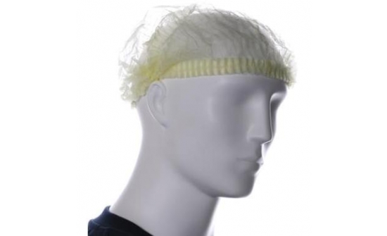 Baret model wokkel geel