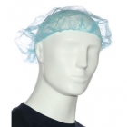 Baret model pannekoek blauw