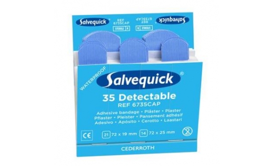 Salvequick 6735CAP detectable pleisters