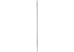 29735 Ergonomische aluminium telescoopsteel met waterdoorvoer, slangpilaar, 1615 - 2780 mm, Ø32 mm