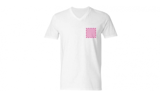 Bedrukking-borst-links