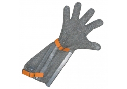Gants en maille métallique résistants aux coupures - 20 cm - manchette - par pièce