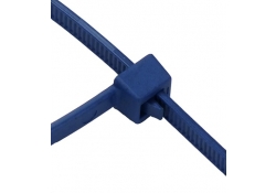 Attache de câble détectable Serrure en nylon et acier inoxydable - 100/paquet