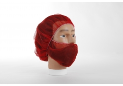 2510 - Bartnetz feine Diolen - elastisch hinter den Ohren - 200/Spender