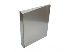 Couvercle en acier inoxydable A4 détectable