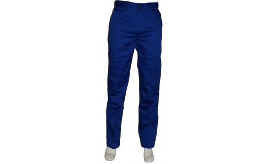 Werkbroek polyester-katoen korenblauw