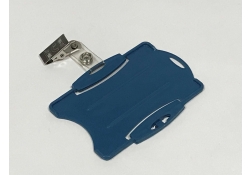 Detectable badge holder with clip - 25/pack