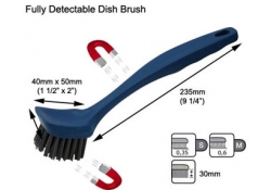 Brosse à vaisselle détectable