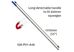 Manche en acier inoxydable détectable de 1350mm de long - SSH2MDX 