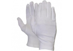 Gant Interlock blanchi / 12 paires