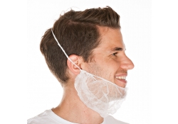 1430 - Filet à barbe non tissé - élastique derrière la tête - 1000/carton