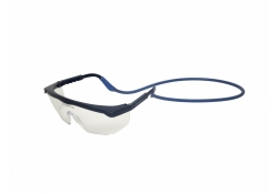 Cordon à lunettes silicone bleu (10/pack)