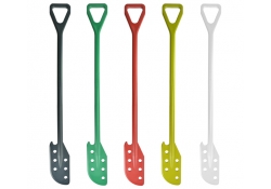 Spatule de mélage détectable avec trous