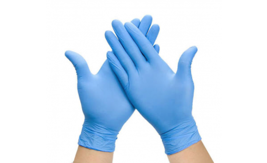 Blue-nitrile-gloves