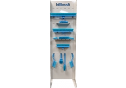 DISPLAY STAND - Présentoir avec 2 Étagères et 30 Crochets