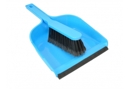 DP4SET - Pelle à Poussière avec Brosse à Main Souple 330x203mm