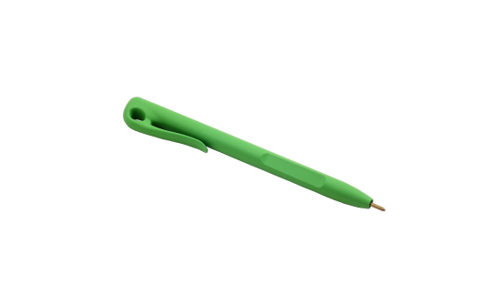 green elephant stick pen WC