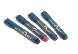Détectable assortiment de marqueurs permanents 4/paquet