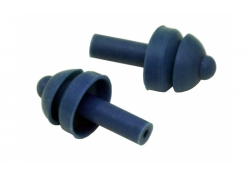 Détectable bouchons doreille - réutilisable - en vrac - 2 brides 200pcs/paquet