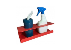 Détectable porte-distributeur pour montage mural (double)