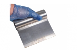 Détectable grattoir à pâte 150x90 mm avec indicateur