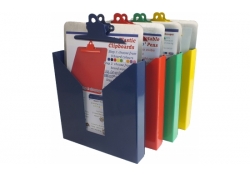 Détectable porte-documents pour montage mural A4