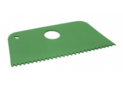 Détectable grattior dentelé 225x120mm 5/paquet