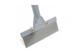 Détectable grattoir de sol lame rechange en acier inoxydable