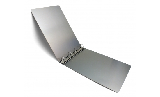 detectable-stainless-steel-ring-binder-landscape-open-4ring