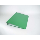 green ringbinder closed