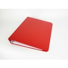 red ringbinder closed