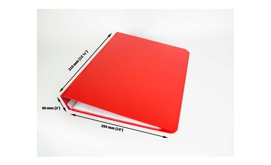 red-ringbinder-closed-dimensions