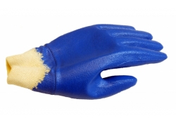 Détectable gants en nitrile tissés à enduction complète - 1 paire