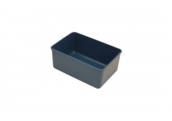 Détectable conteneur de stockage rectangulaire