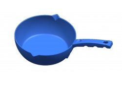 Détectable pelle ronde 1000g