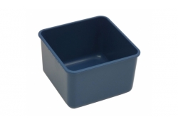 Détectable conteneur de stockage carré