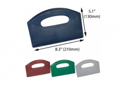 Détectable racleur de banc de travail