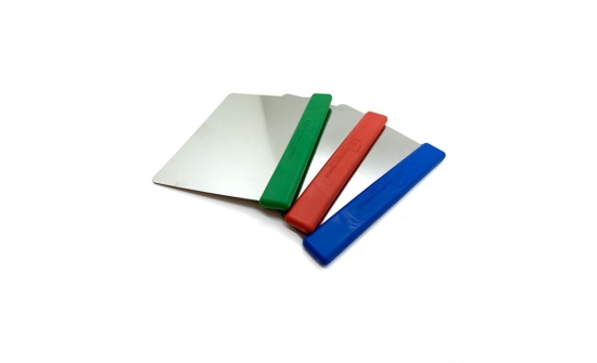 Flexible scraper all