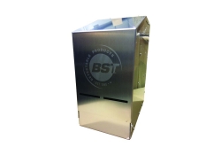 Distributeur détiquettes détectable en acier inoxydable pour boucles étiquettes de la marque BST 