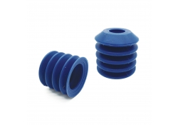 Ventouse détectable de 40 mm - modèle dur - bord annelé - 100/paquet 