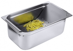 Conteneur gastronorme - perforé - taille 1/1