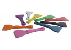 Grattoir à main détectable en plastique de 110m de large - 5/paquet