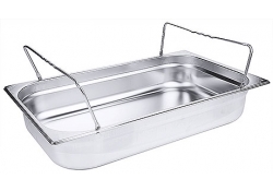Conteneur gastronorme avec poignées pliantes - taille 1/1 