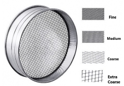 Passoire à farine - extra grossier (trous 9 x 7 mm)