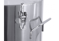 Conteneur polyvalent avec couvercle et 3 loquets