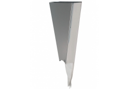 Inox houder voor banketbakkerszakken