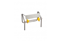 Inox wandhouder dispenser voor papierrollen