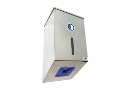 Inox dispenser - groot