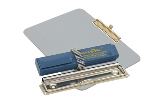 detectable-a4-landscape-clipboard-with-zinc-plated-clip-pen-holder-white