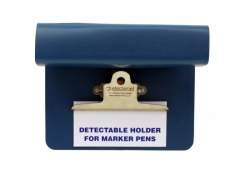 Détectable porte-stylo avec clip en acier inoxydable